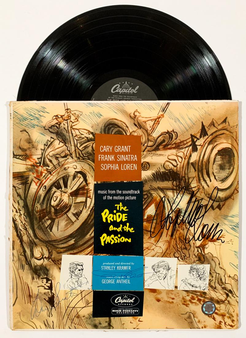 "THE PRIDE and the PASSION" Cast Signed Soundtrack (1 of 9)
