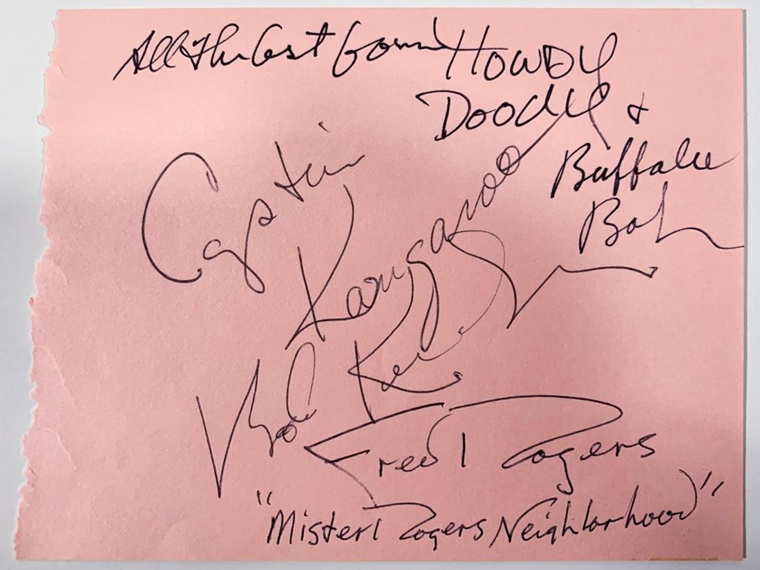 CHILDREN'S TV LEGENDS Mr Rogers, Capt. Kangaroo, Howdy (1 of 6)