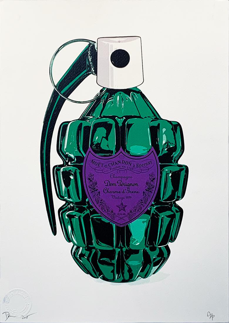 DEATH NYC 'Dom Grenade' LE Signed Lithograph (1 of 8)