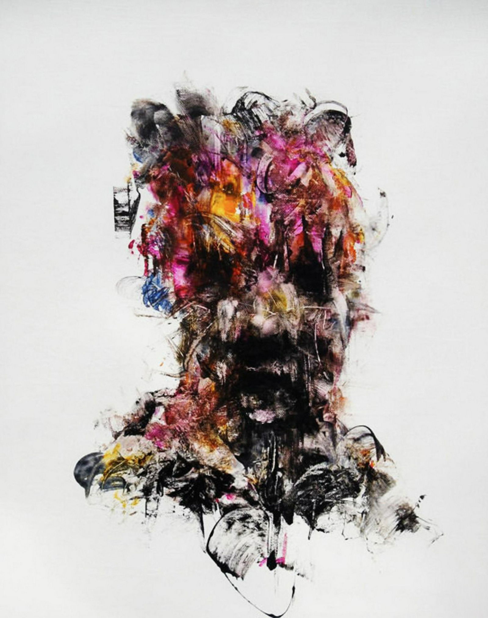 ANGEL 41 'Bursting with the Sky' Original Acrylic on (1 of 9)