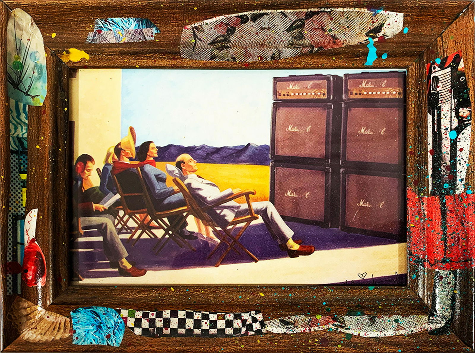 MR. BRAINWASH 'Marshall' Event Postcard in Artist-made (1 of 6)