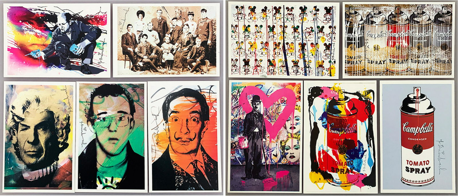 MR. BRAINWASH 'ICONS' Event Card Set (10) (1 of 2)