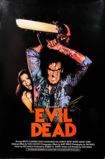 ARMY OF DARKNESS - EVIL DEAD 3 - RAIMI / CAMPBELL - ORIGINAL LARGE MOVIE  POSTER