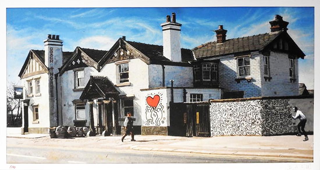 BASM 'Keith Haring's Town' Matte-Finish Print (1 of 6)