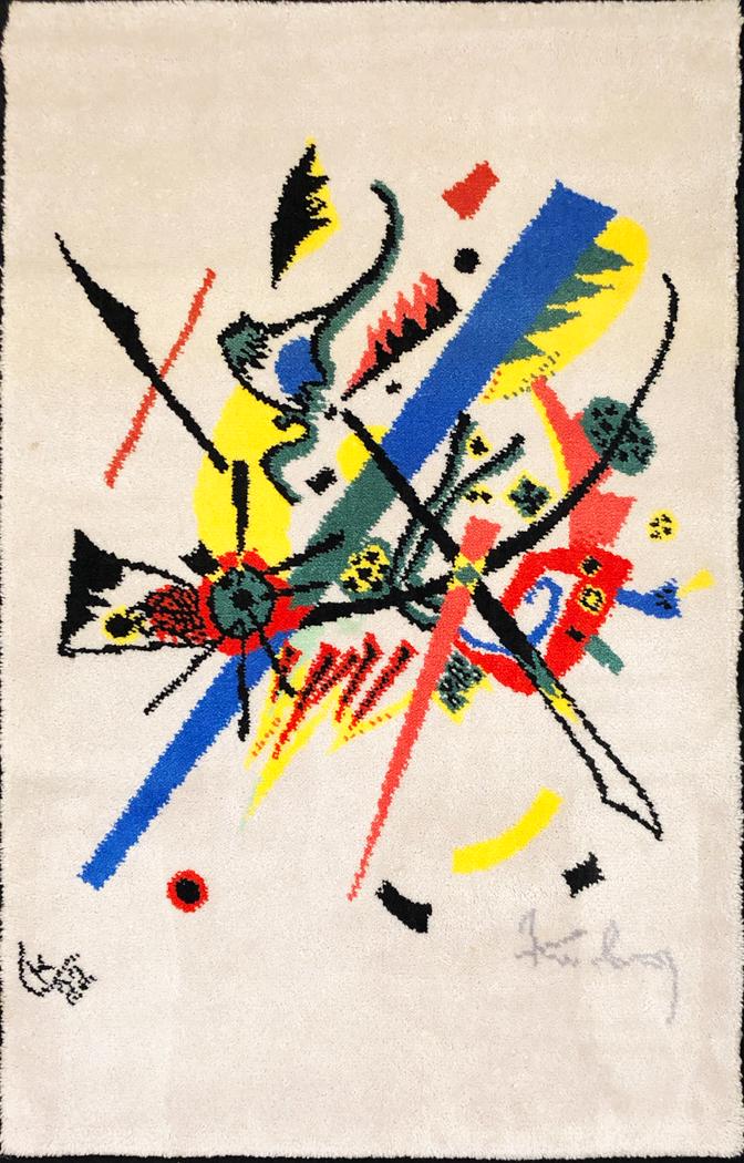 WASSILY KANDINSKY *RARE* Collectible Rug (1 of 6)