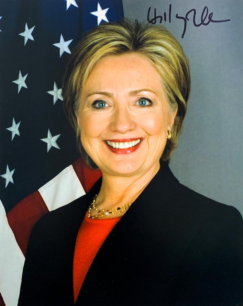 Sec. HILLARY CLINTON Signed 8x10 Photo (1 of 2)