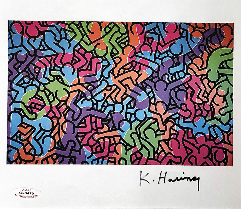 KEITH HARING 'Circus' Signed Lithograph (1 of 7)