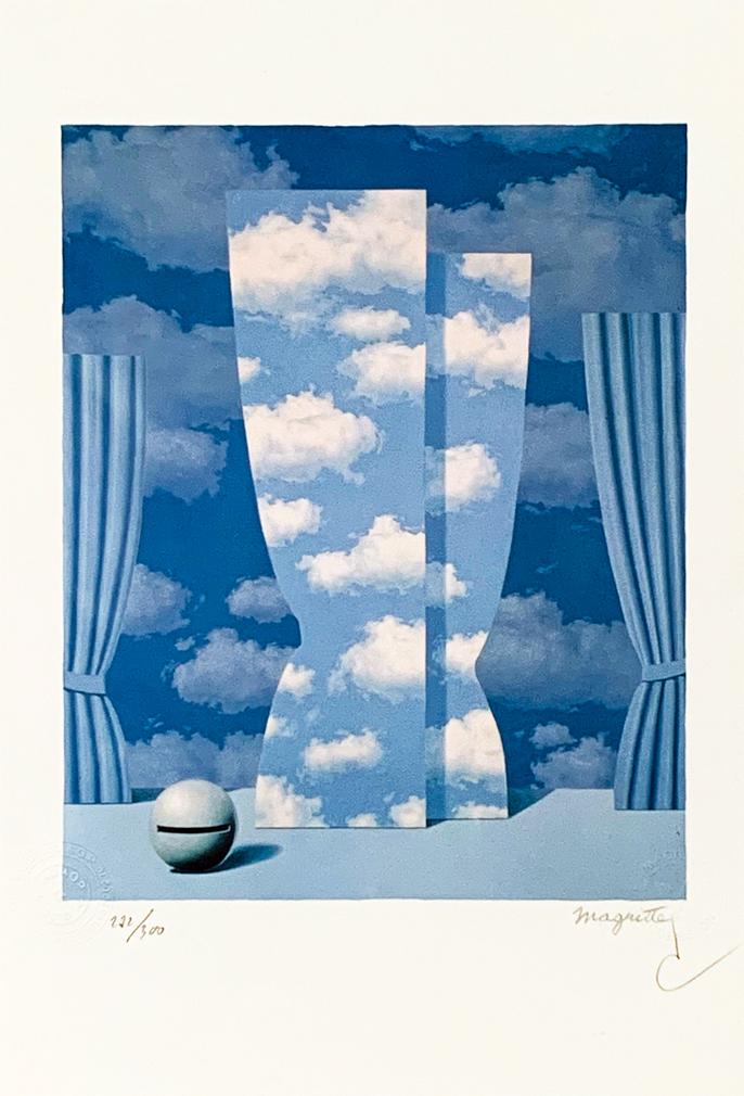 RENE MAGRITTE 'La Peine Perdue' Giclee Print (1 of 8)