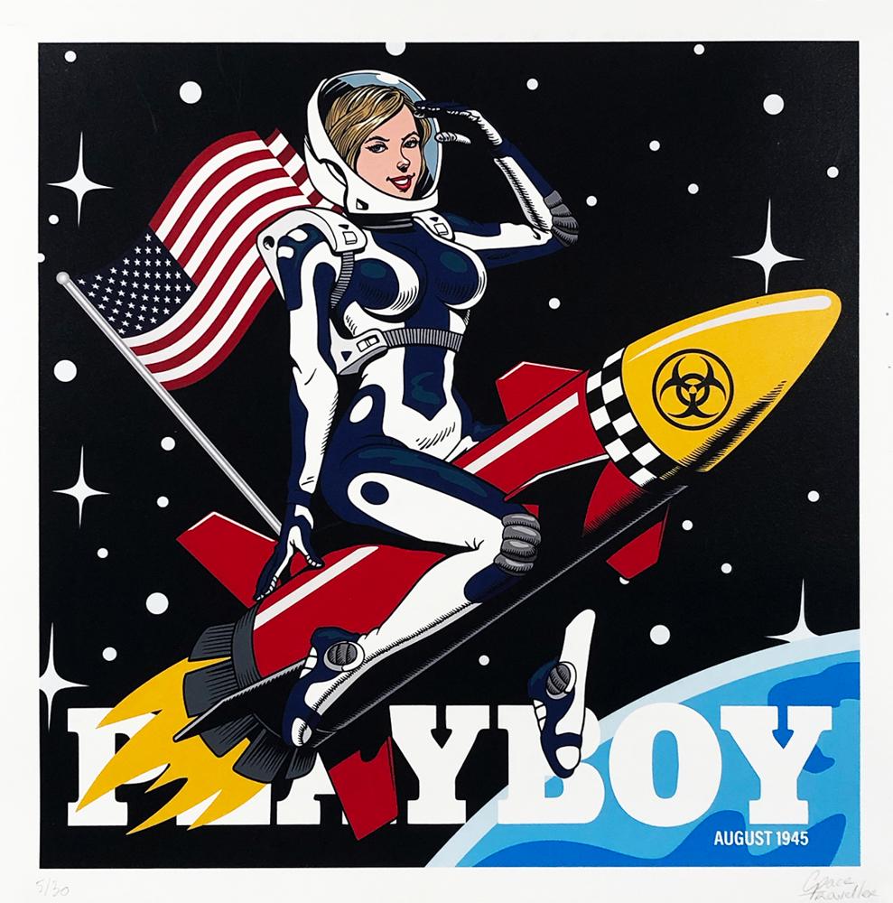 SPACE TRAVELLER 'American Threat' Lithograph Print (1 of 7)