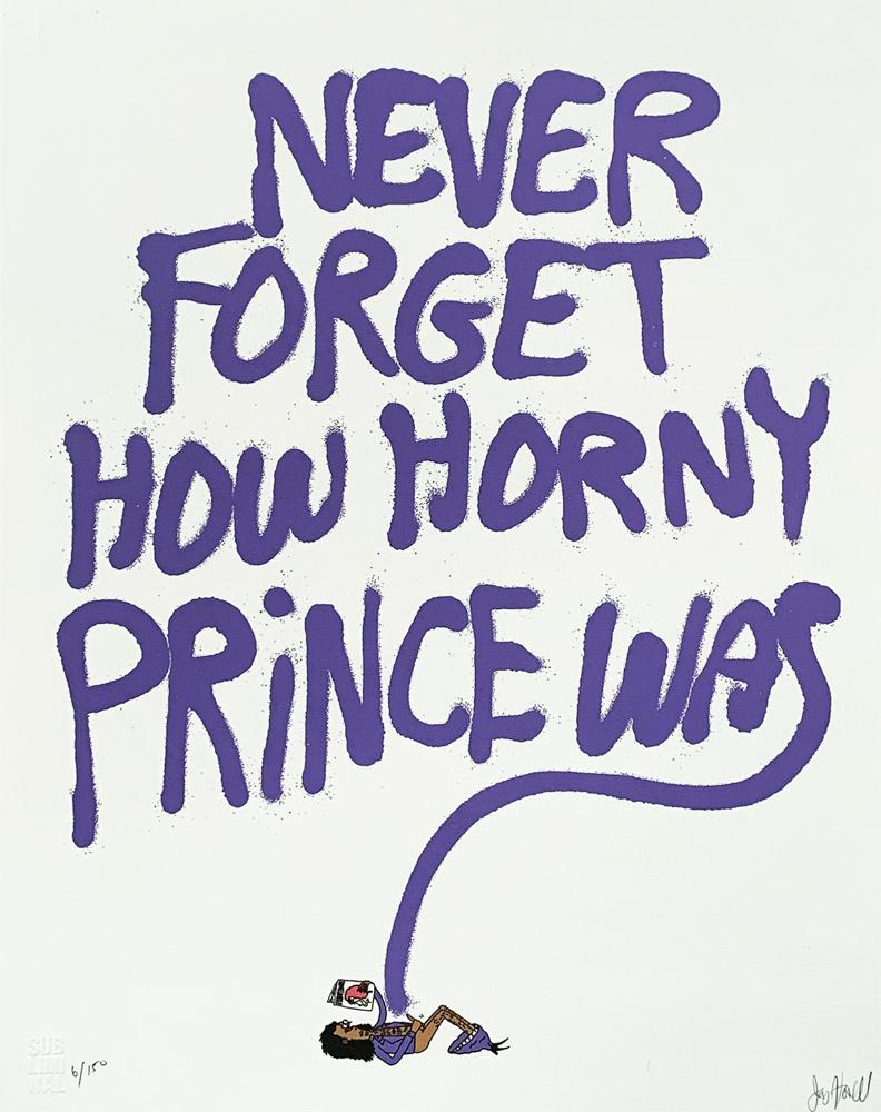 JAY HOWELL 'For Prince' Screen Print (1 of 7)