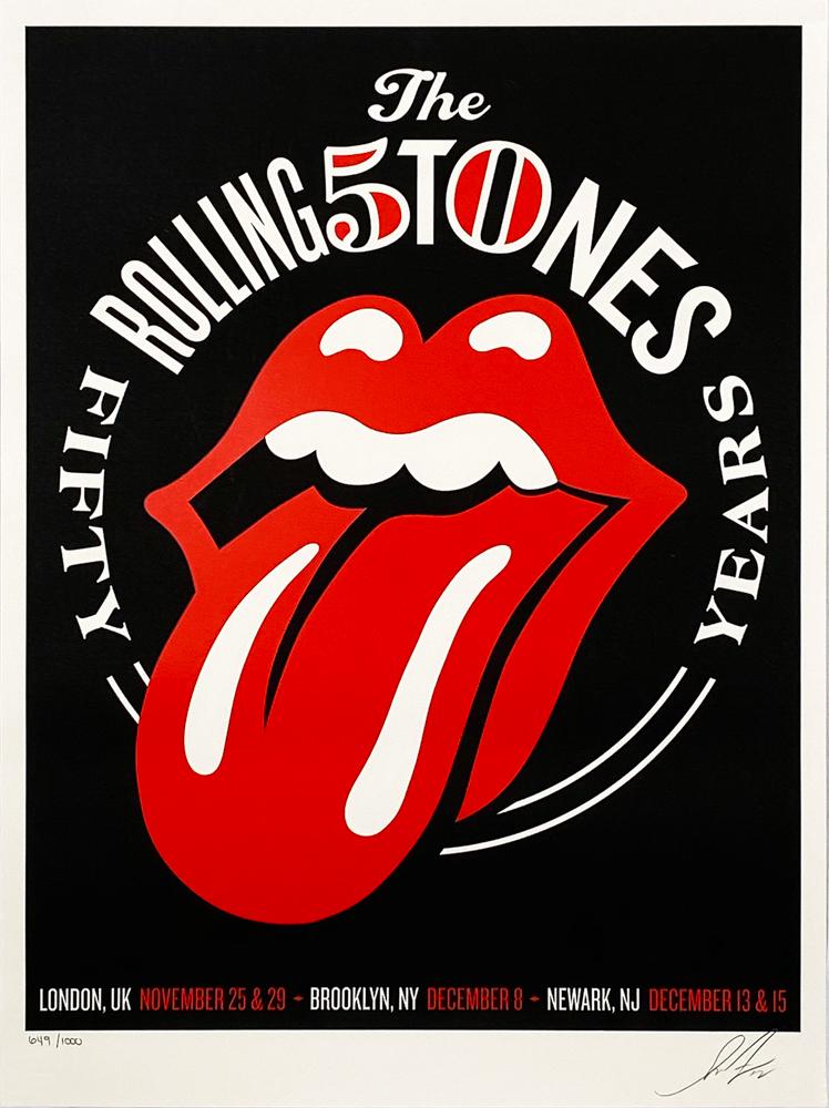 SHEPARD FAIREY 'Rolling Stones 50th Anniversary' Screen (1 of 7)