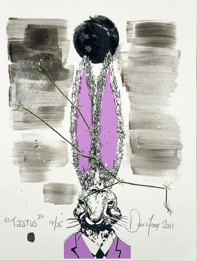 DAVID FOOX 'Taurus' Hand-Finished Screen Print (1 of 7)
