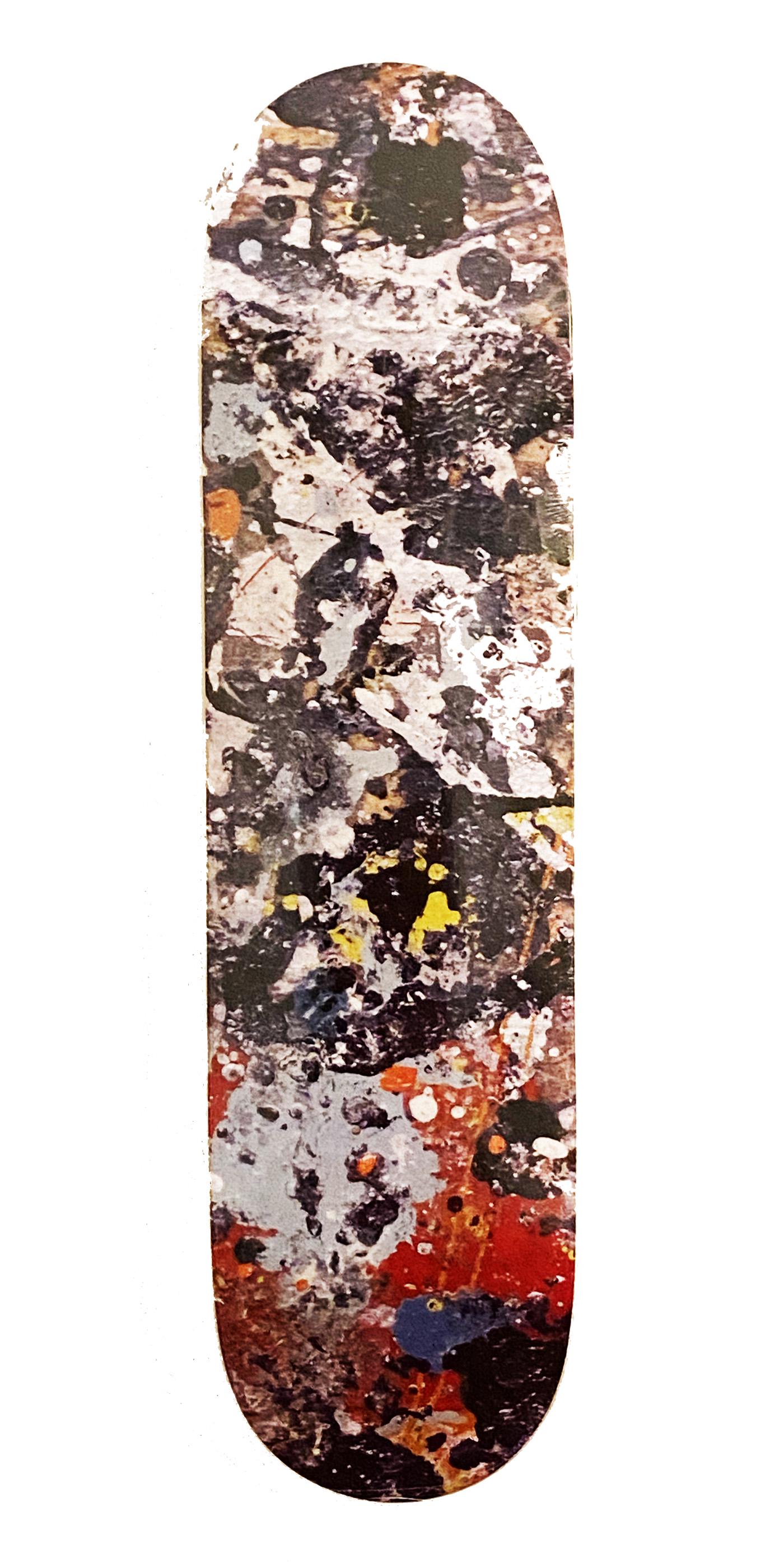 JACKSON POLLOCK x The Hundreds Skateboard Deck (1 of 7)