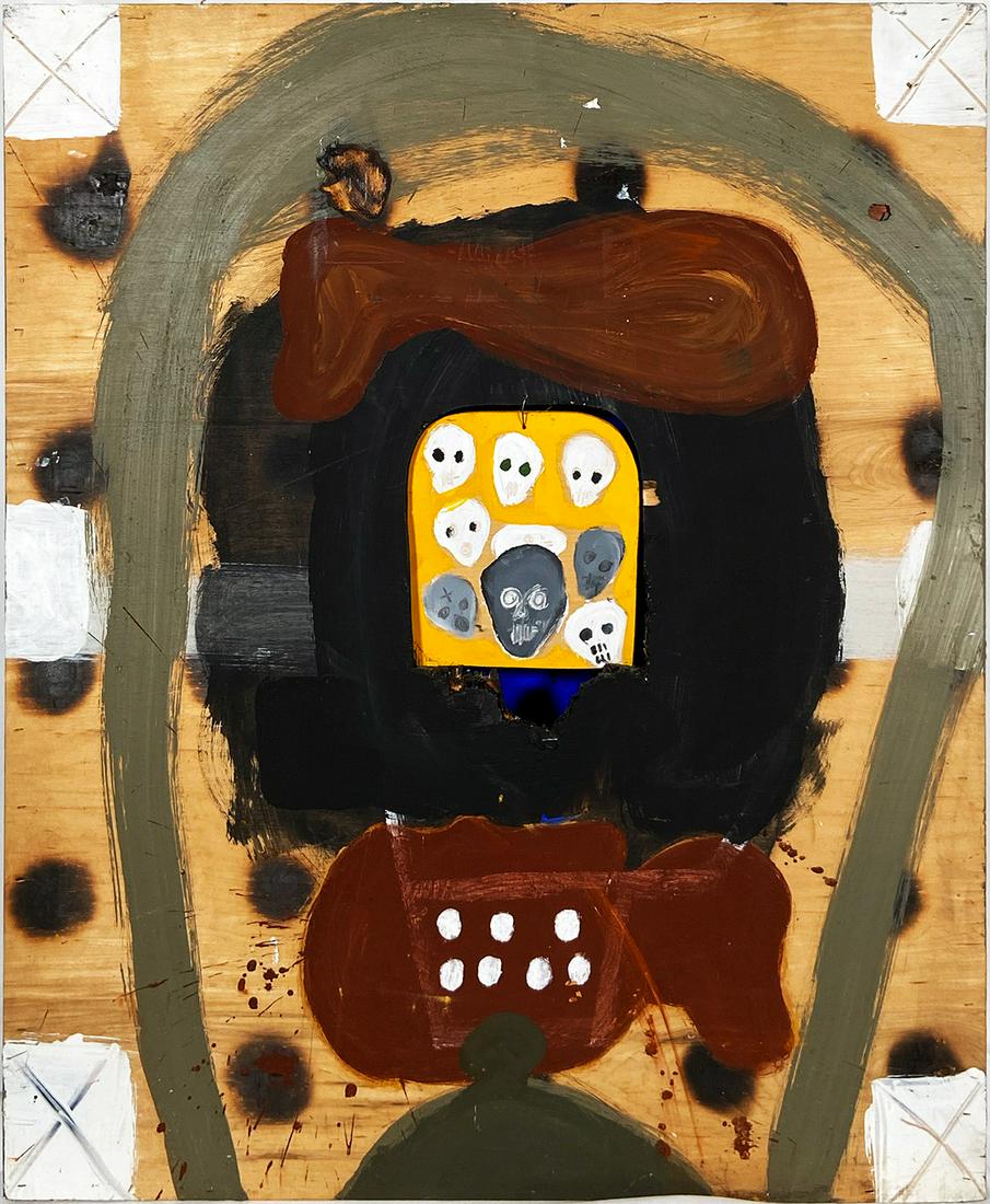 SIXTUS 'A Mes Amis Love' Mixed Media on Wood (1 of 11)