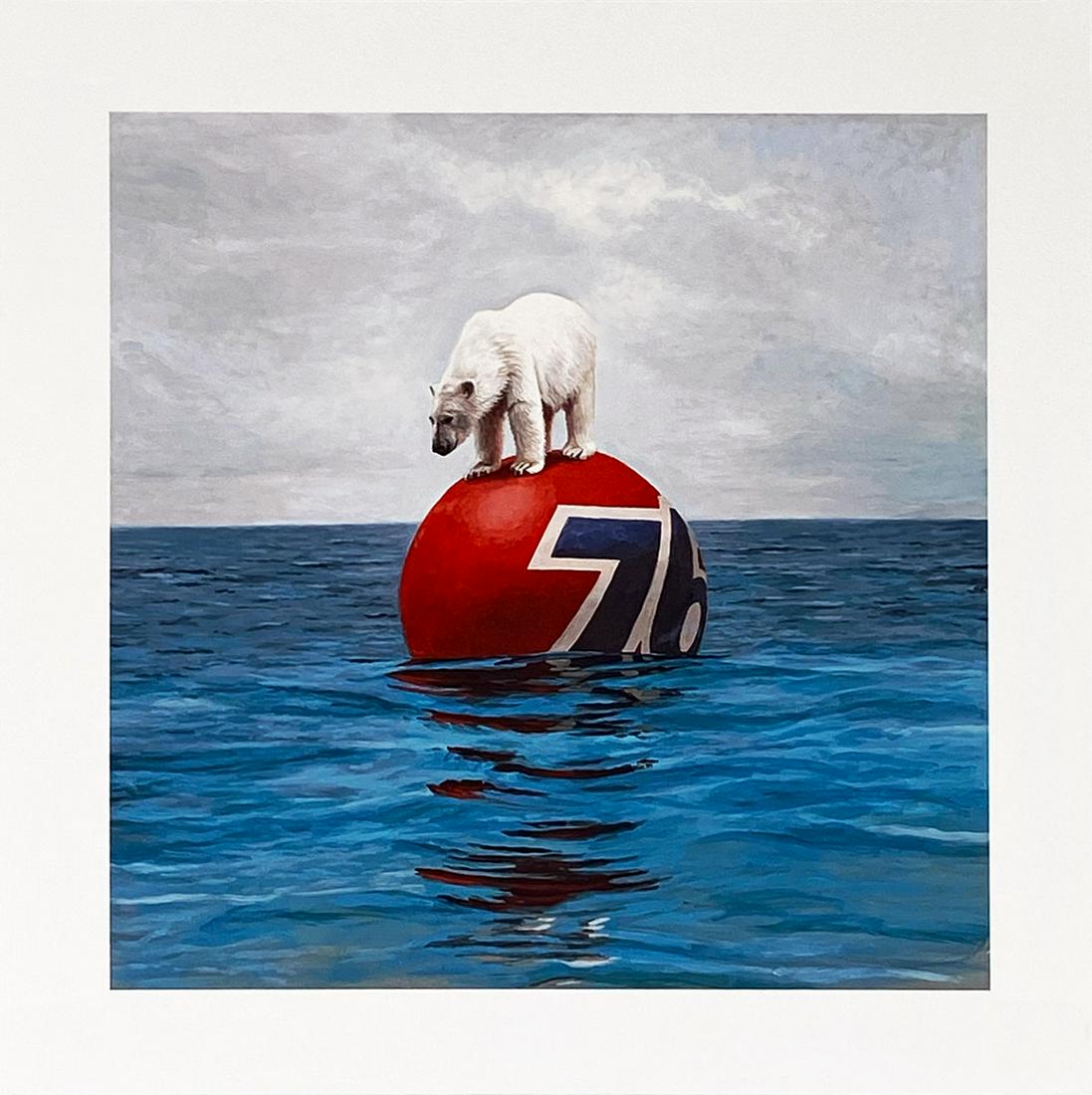 JOSH KEYES 'Drift' Tiny Showcase Giclee Print: **HELP STOP THE SPREAD OF COVID-19** 25% of Auction Proceeds will go to