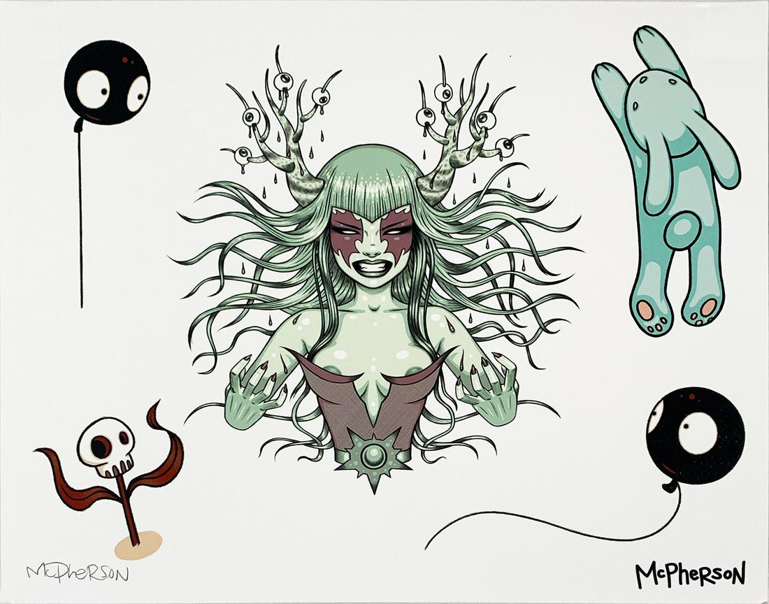 TARA McPHERSON 'Quick & Painful: Tattoo Flash Set #2' (1 of 8)