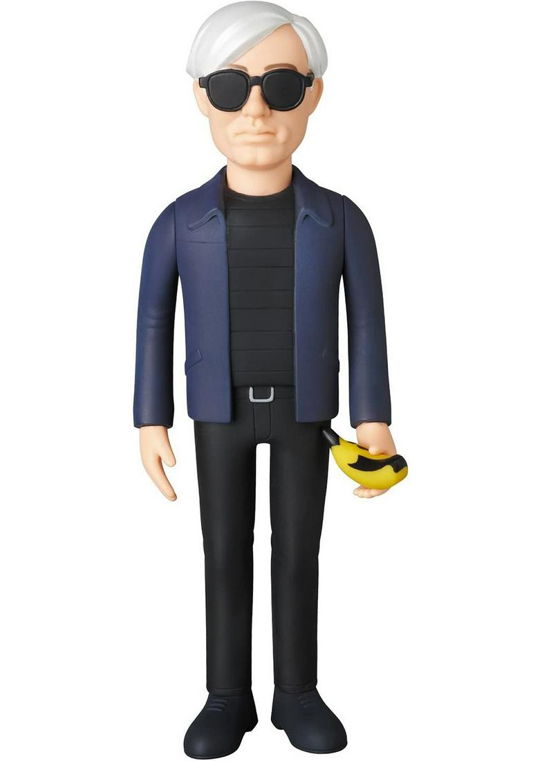 ANDY WARHOL x Medicom Collectible Vinyl Figure (navy) (1 of 12)