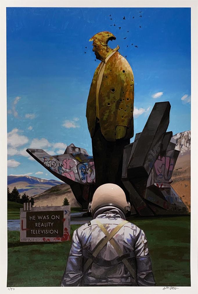 SCOTT LISTFIELD 'Reality Television' Screen Print (1 of 7)