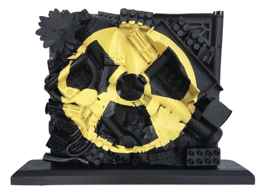 NORMAN GEKKO 'Dead Planet' 3D "Trompe-L’oeil" Art (1 of 6)