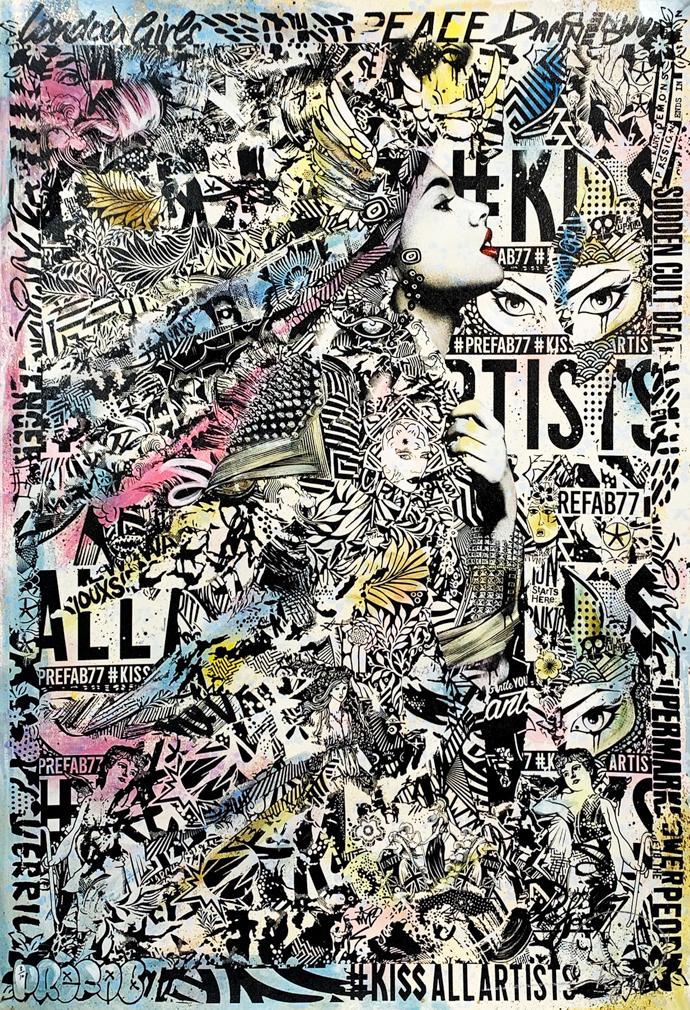 PREFAB 77 'Native Love III' STUNNING Hand-Painted (1 of 11)