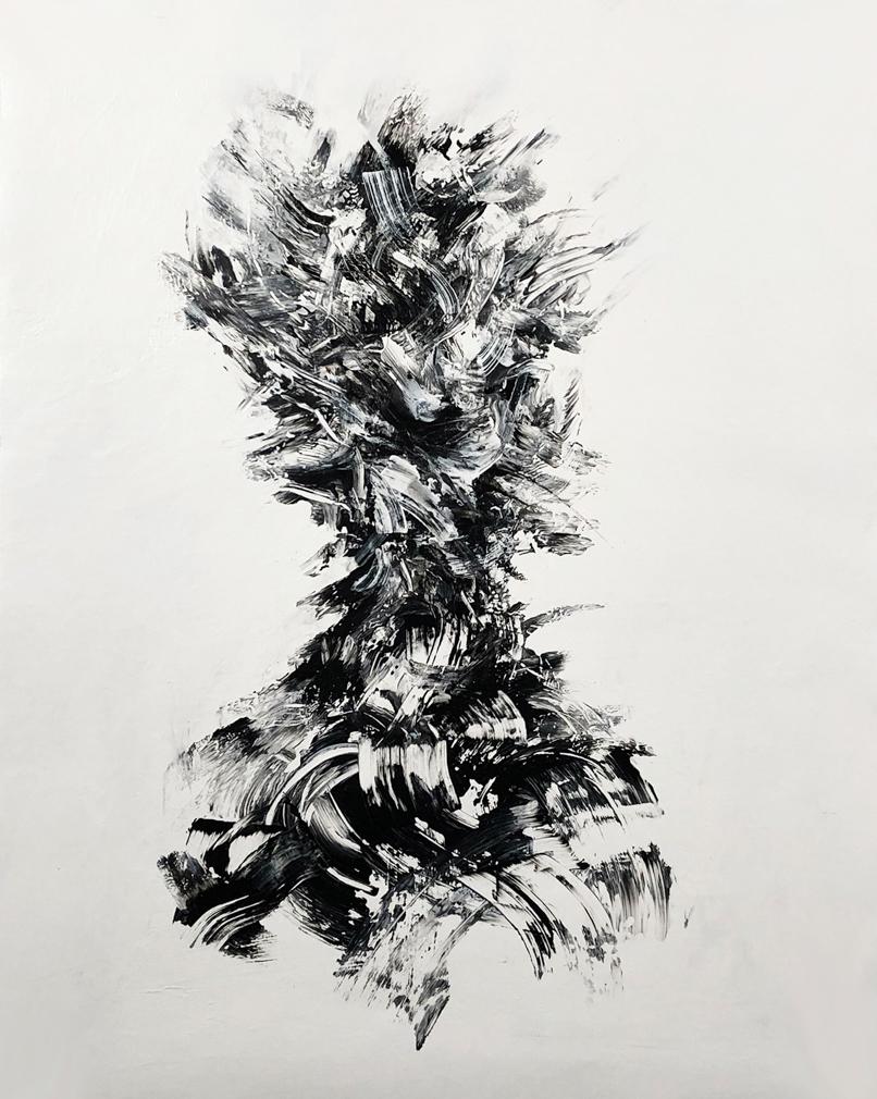 ANGEL 41 'The Raging Tide' Original Acrylic On Canvas (1 of 8)