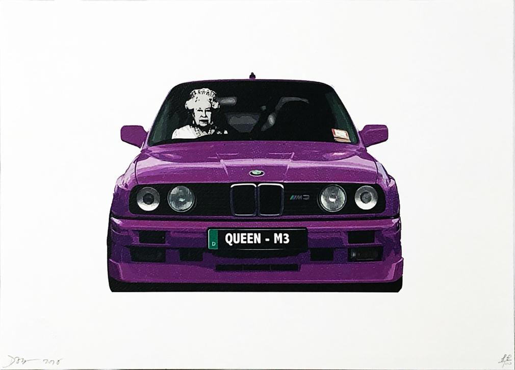 DEATH NYC 'Queen M3' (purple) Lithograph Print (1 of 7)