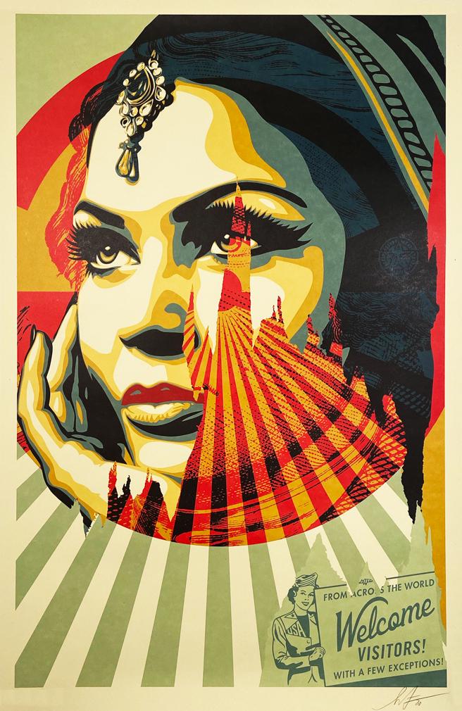 SHEPARD FAIREY 'Target Exceptions' Offset Lithograph (1 of 7)