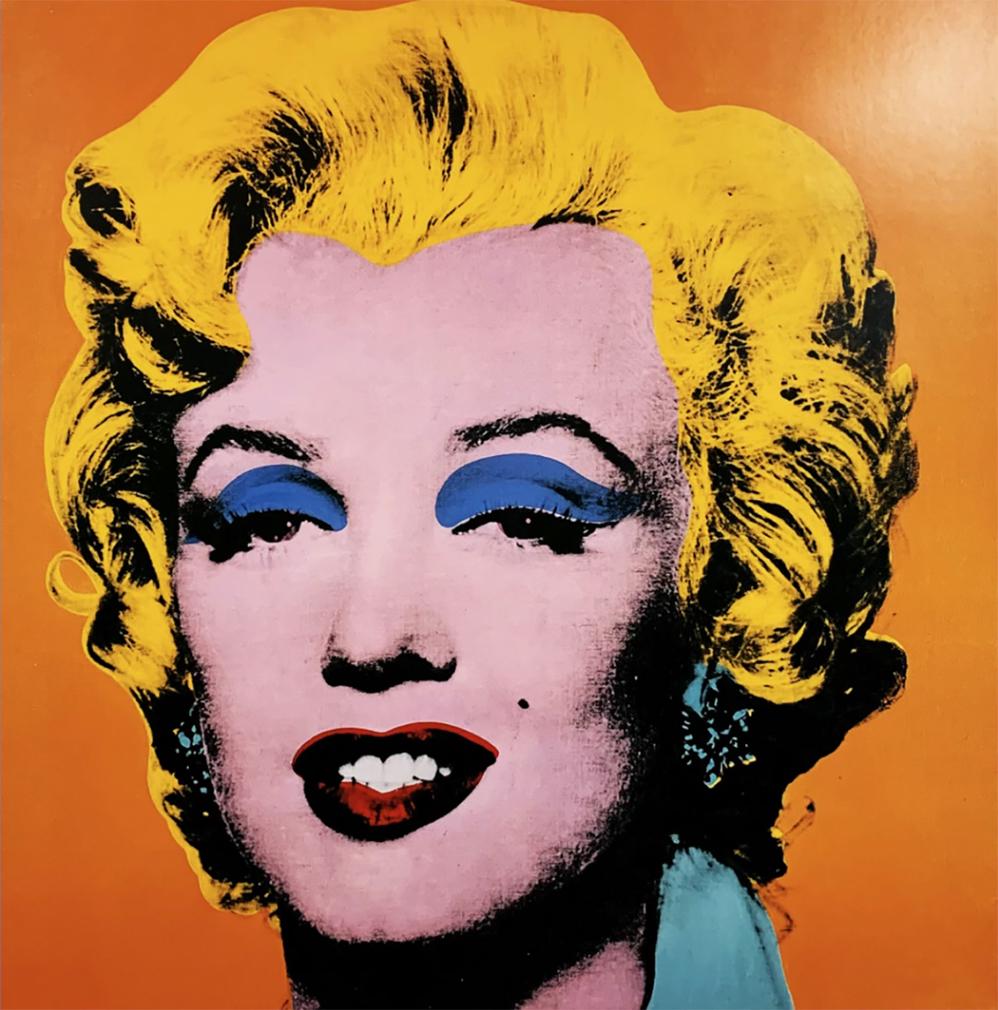 ANDY WARHOL 'Marilyn' (orange) Lithograph (1 of 5)