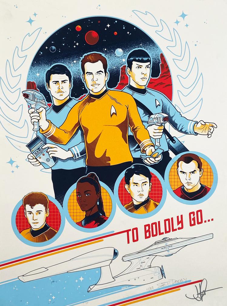 SCOTT DERBY + JJ ABRAMS 'Star Trek: To Boldly Go...' (1 of 6)