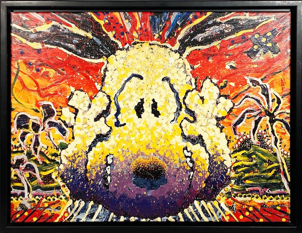TOM EVERHART (after) 'Nobody Barks in LA' Canvas (1 of 10)