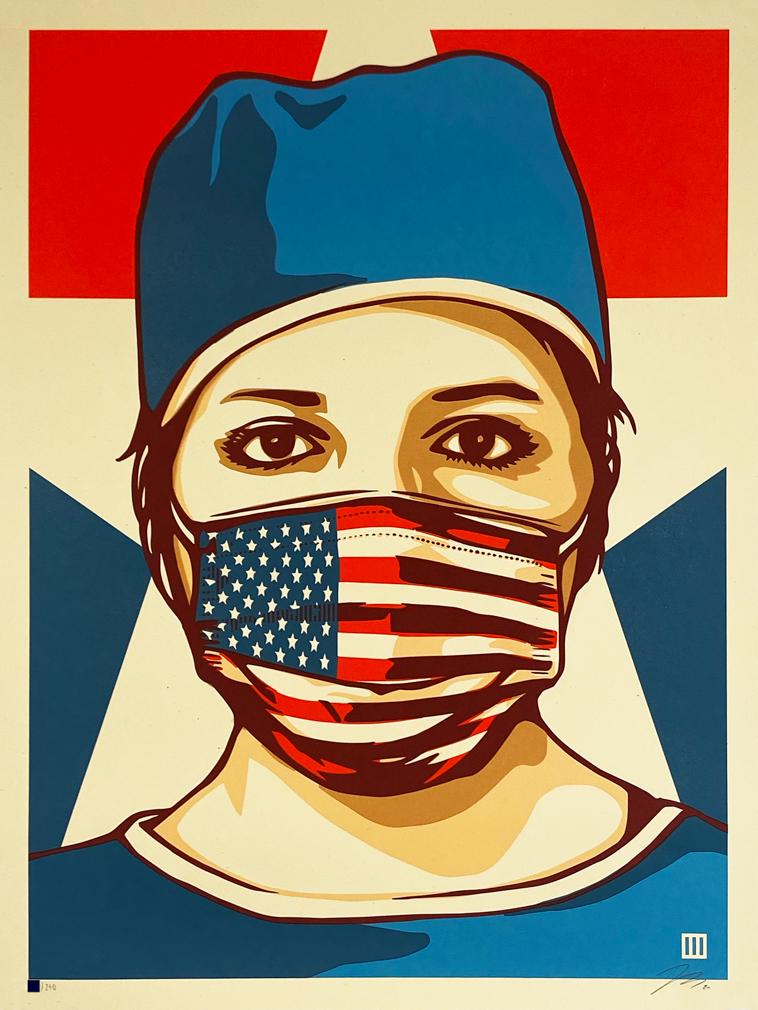 THOMAS WIMBERLY 'Forefront' (USA) Screen Print (1 of 8)