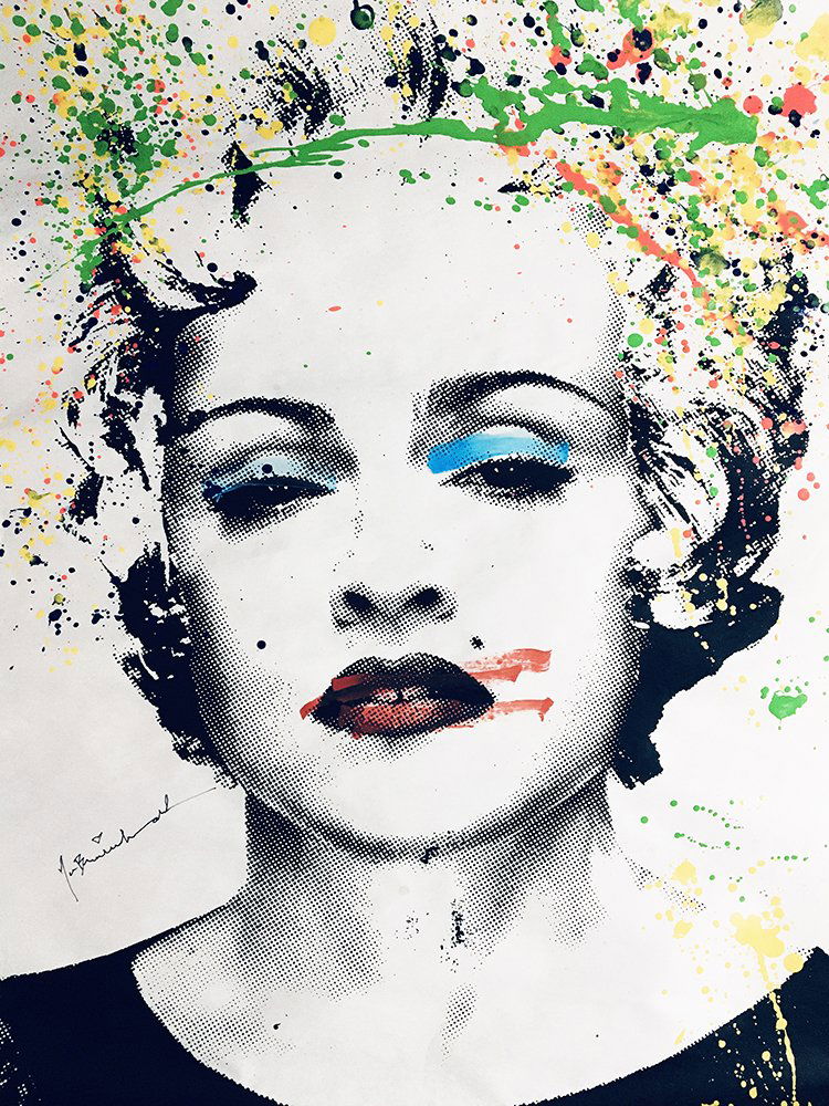 MR. BRAINWASH *RARE* Hand-Signed 'Happy BDay Madonna' (1 of 10)