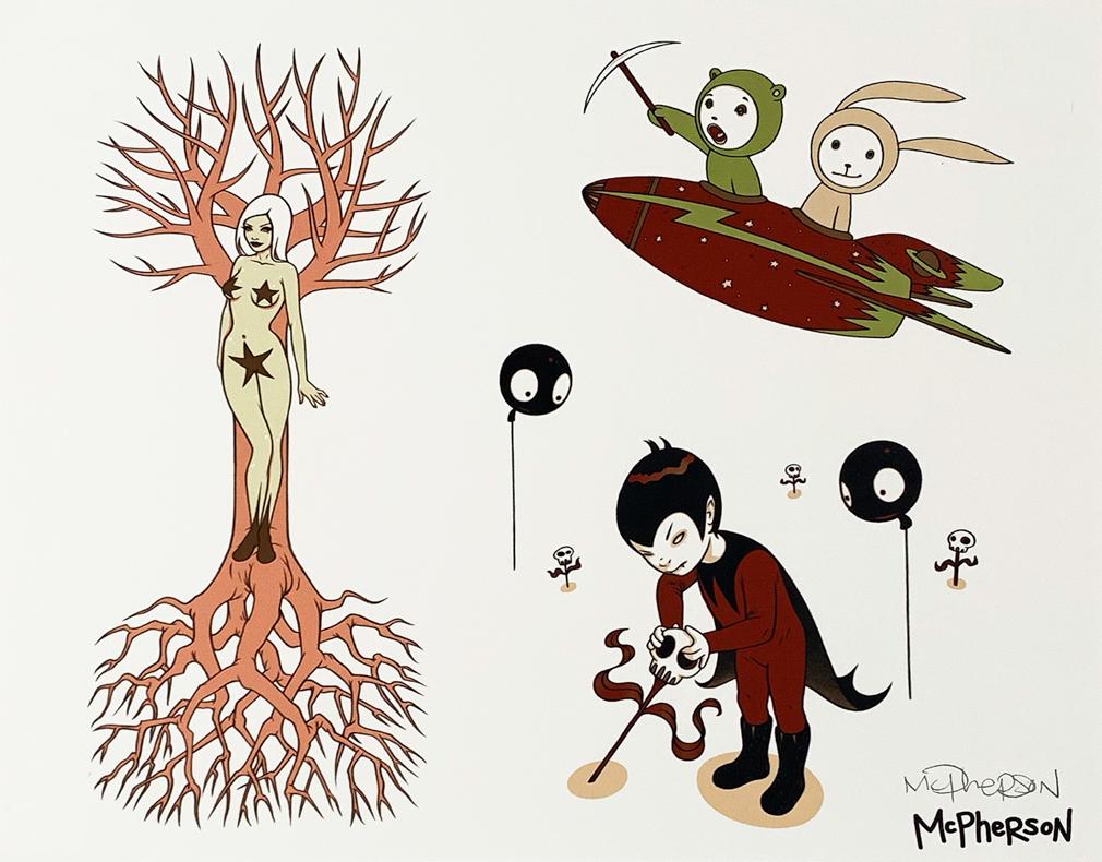 TARA McPHERSON 'Quick & Painful: Tattoo Flash Set #3' (1 of 7)