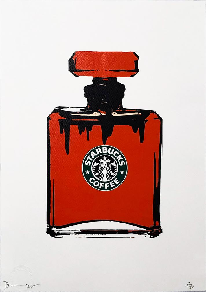 DEATH NYCDEATH NYC 'Starbucks No. 5' (Chanel) Litho (1 of 7)
