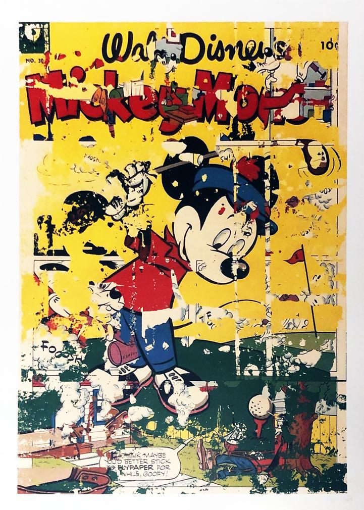 JACK VITALY 'Mickey Mouse Comic Book' Screen Print (1 of 11)