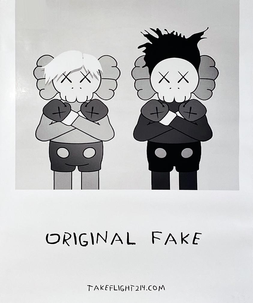 KAWS (after) 'Basquiat x KAWS' Lithograph Print (1 of 6)