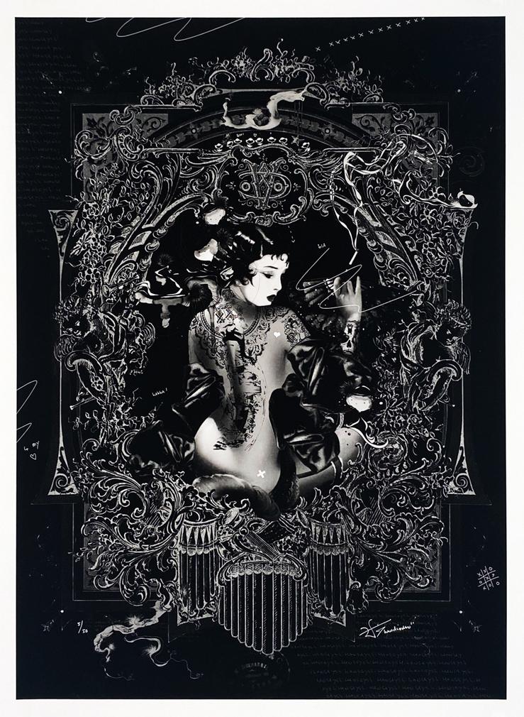 HANDIEDAN 'Broken Geisha No. 1' Giclée Print (1 of 8)