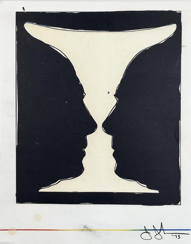 JASPER JOHNS 'Cup 2 Picasso' Offset Lithograph (1 of 9)