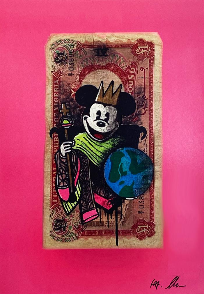 CHRIS BOYLE 'King Mickey' Lithograph Print (1 of 5)