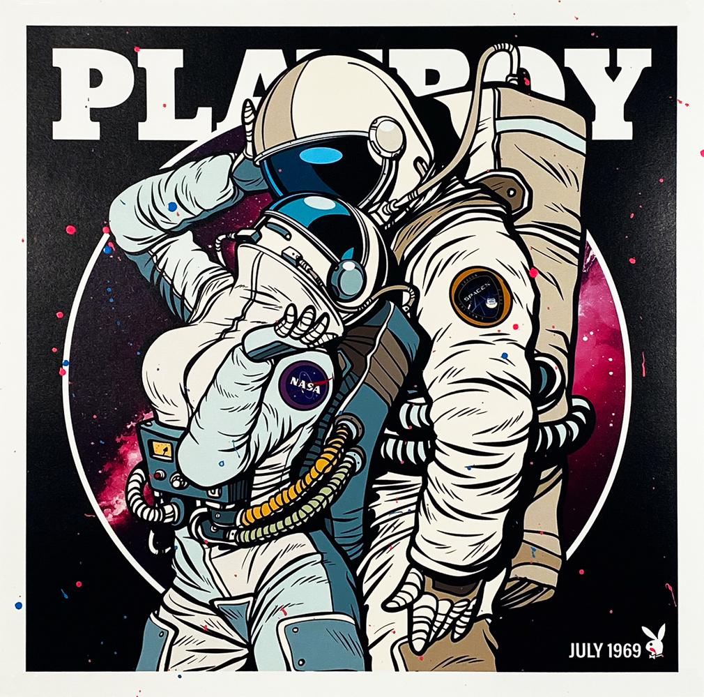 SPACE TRAVELLER 'Playboy Lovers' Hand-Finished Print (1 of 11)