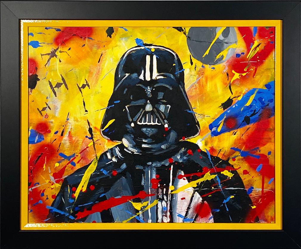 VLODEK 'Again at Work (Vader)' Original Acrylic on (1 of 12)