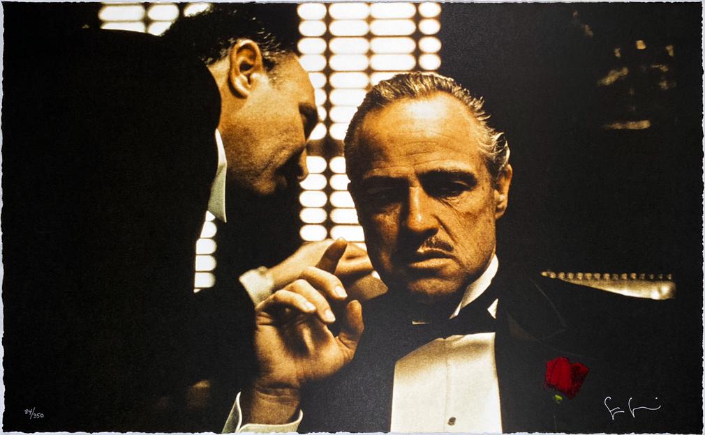 STEVE SCHAPIRO 'The Whisper' (Godfather) Lithograph (1 of 7)