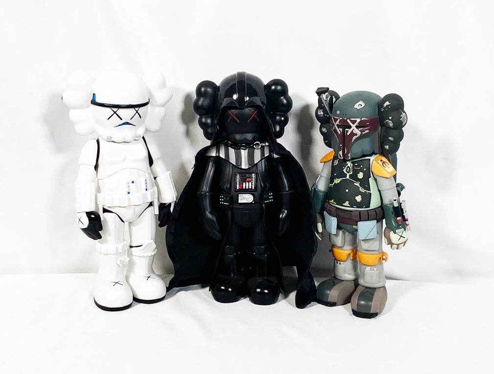 KAWS (after) 'Star Wars' Replica 3-Figure Set (1 of 15)