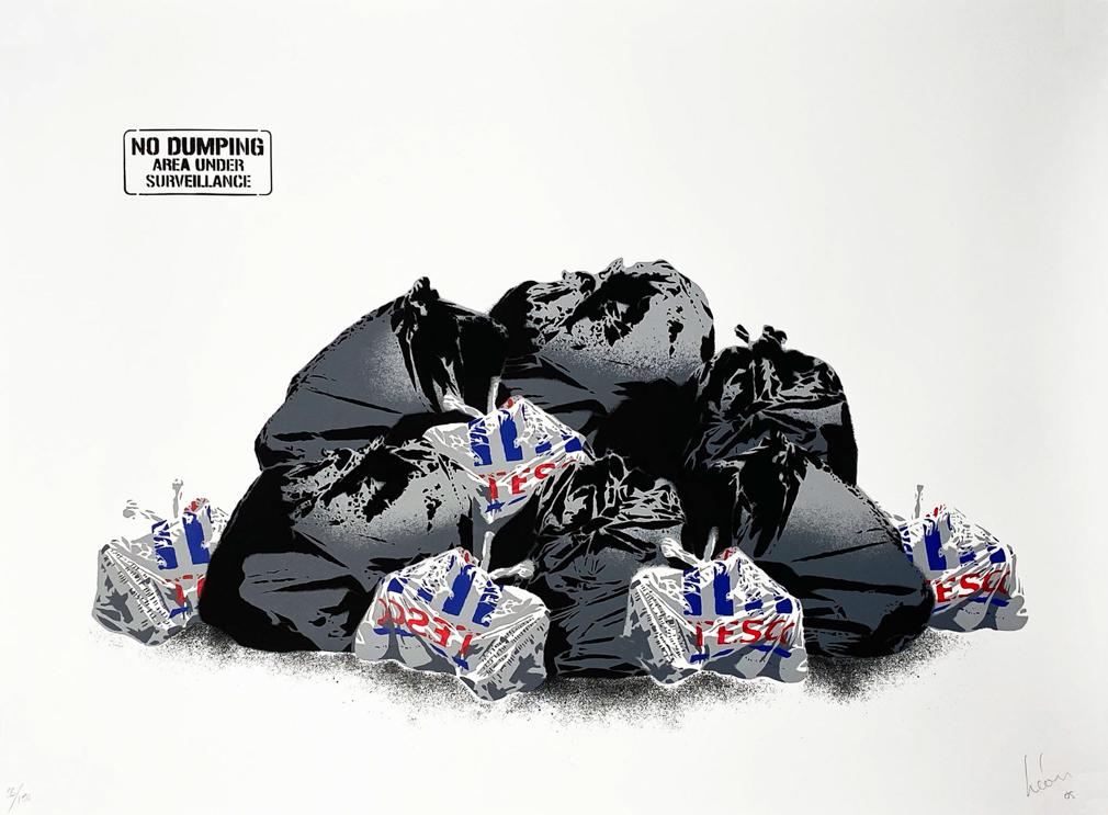DOTMASTER 'Load of Rubbish' Screen Print (1 of 8)