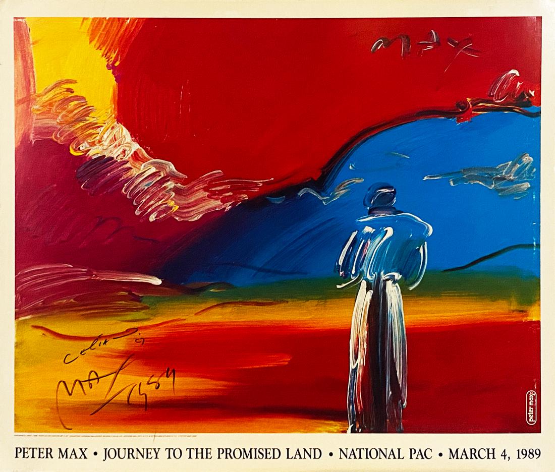 PETER MAX 'Journey to the Promised Land' Lithograph (1 of 11)