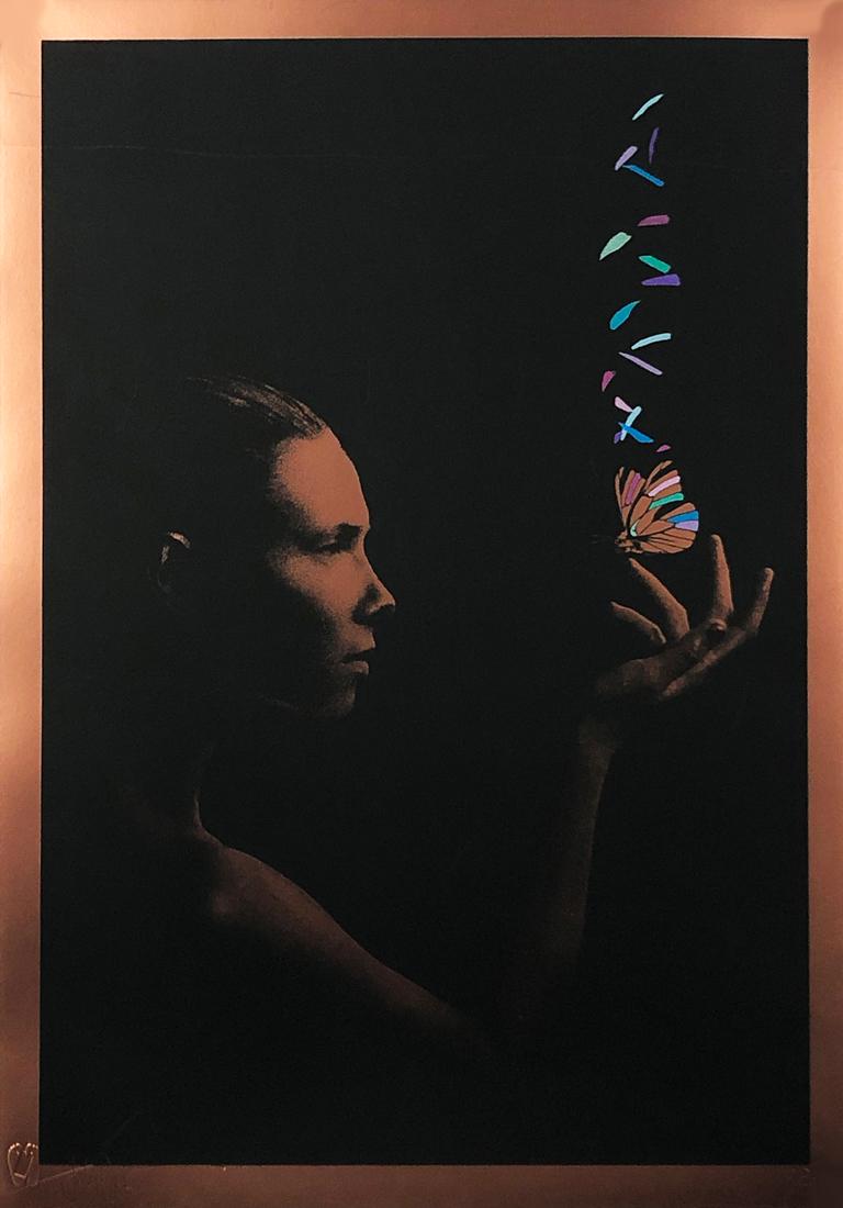 JOHN DOE 'Desaturate' (gold) Screen Print (1 of 10)