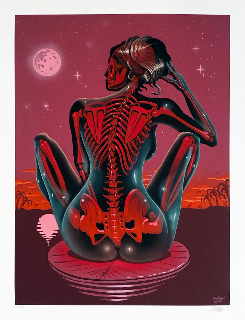 NYCHOS 'Dark Side of the Moon' Giclée Print (1 of 11)