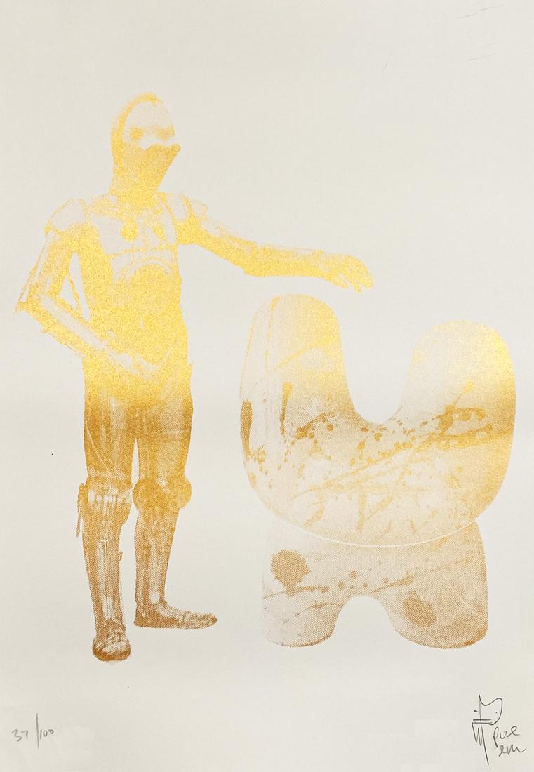 PURE EVIL 'These Are Not the Droids...' Screen Print (1 of 7)