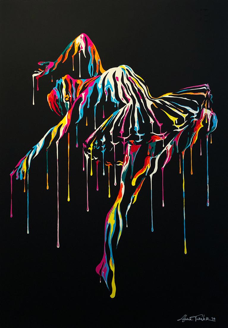 SHANE TURNER 'Music in Motion' (black) Screen Print (1 of 9)