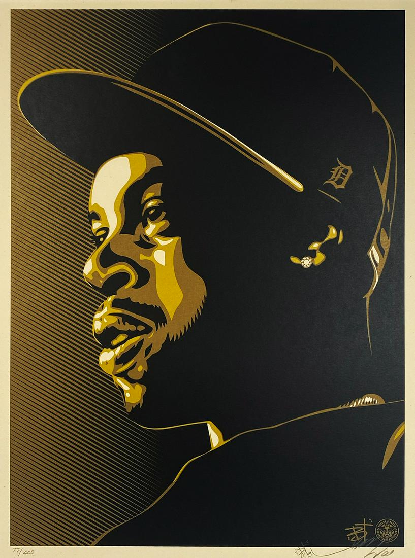 SHEPARD FAIREY x B+ 'Obey x Dilla' Screen Print (1 of 7)